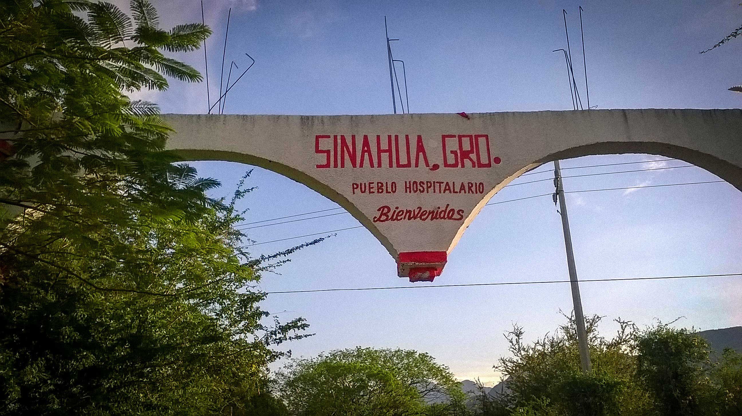 Entrada al pueblo